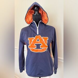 Auburn University GEN2 Quarter-Zip Hoodie – Size L (14/16)